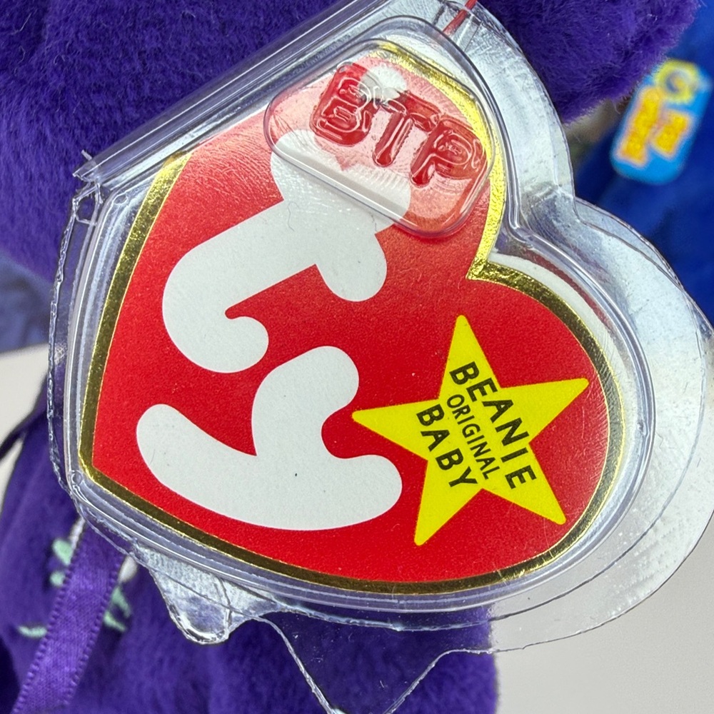 👑❤️No Tush Stamp - 1997 Princess Diana Beanie Baby - China PE - MWMT - Picture 8 of 16